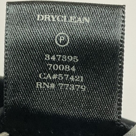 Ann Taylor Seasonless Stretch Navy Blue Dress Pants, Flat Front, size 8, Pockets - Picture 11 of 11